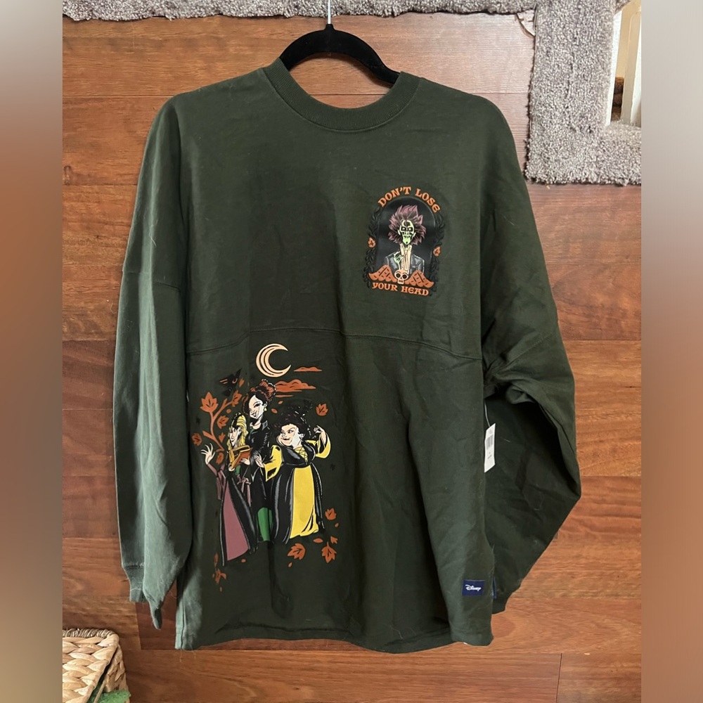 NWT - Disney Parks Spirit Jersey - Hocus Pocus 2 - Halloween - Sanderson Sisters